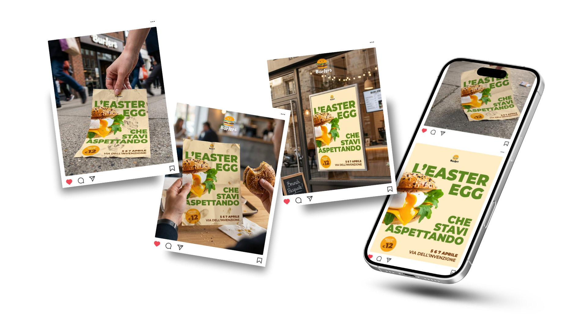 Grafiche social Burlers